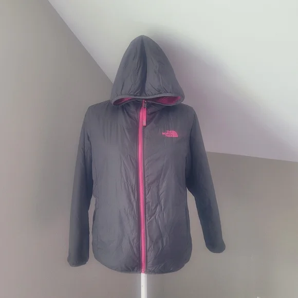 The North Face Girls Reversible Jacket - Picture 1 of 4
